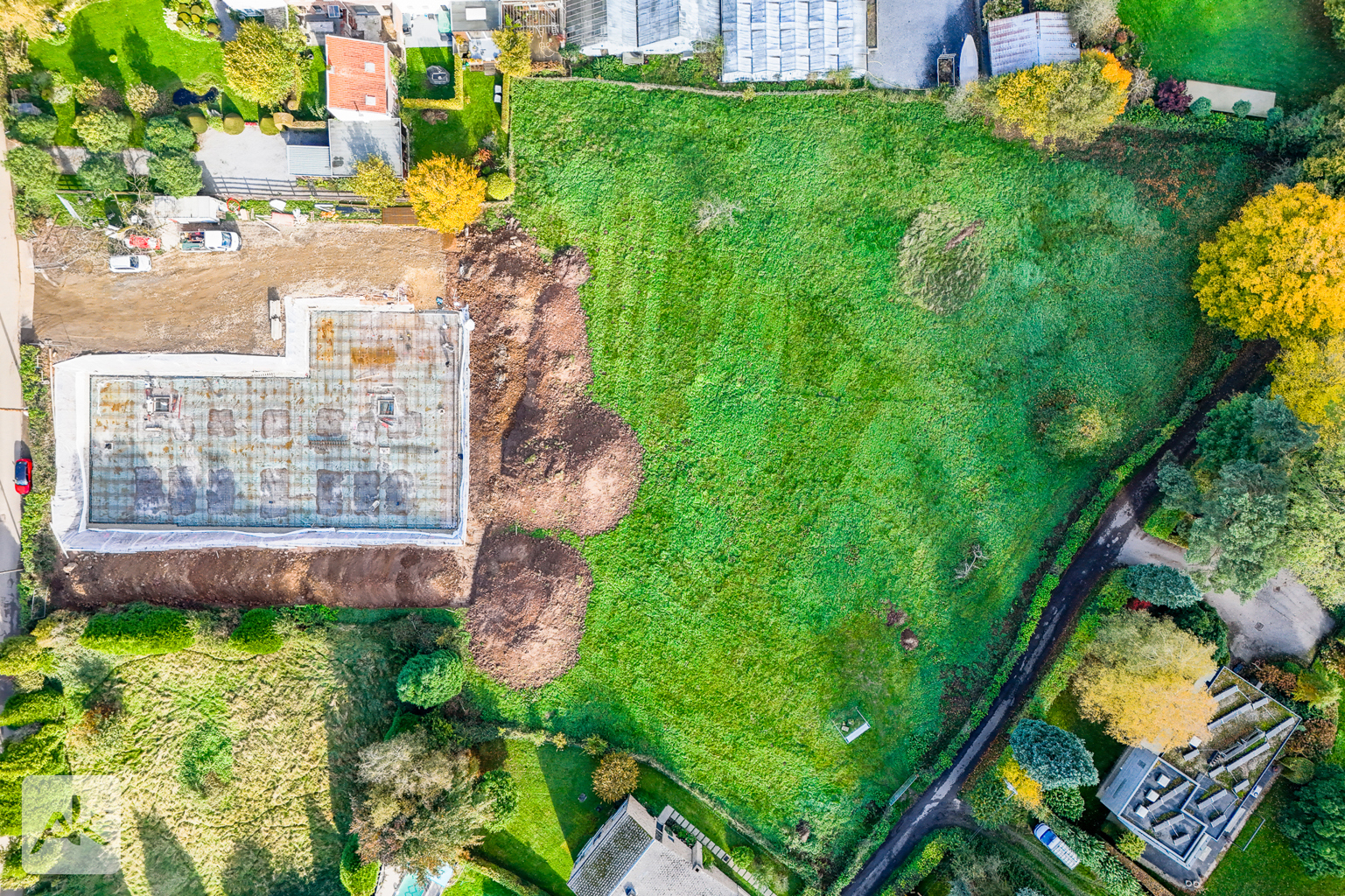 Terrain à batir dans un quartier verdoyant à Heusy